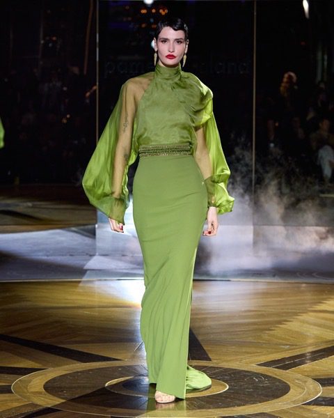 PR green gown.jpg PR green gown. Pamella Roland